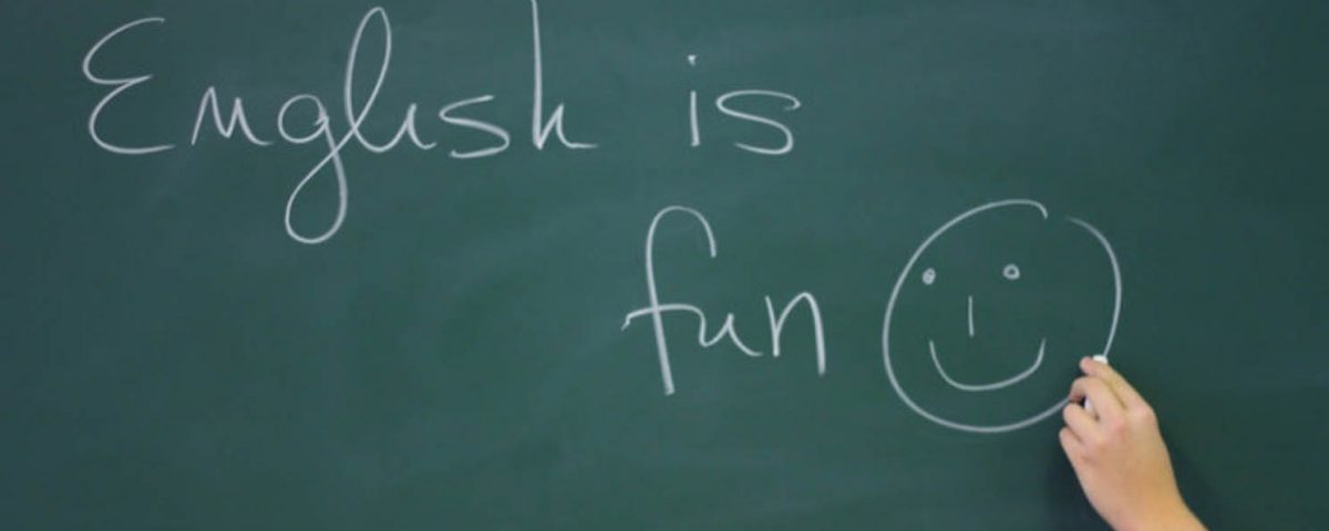 učenje angleščine je zabavno