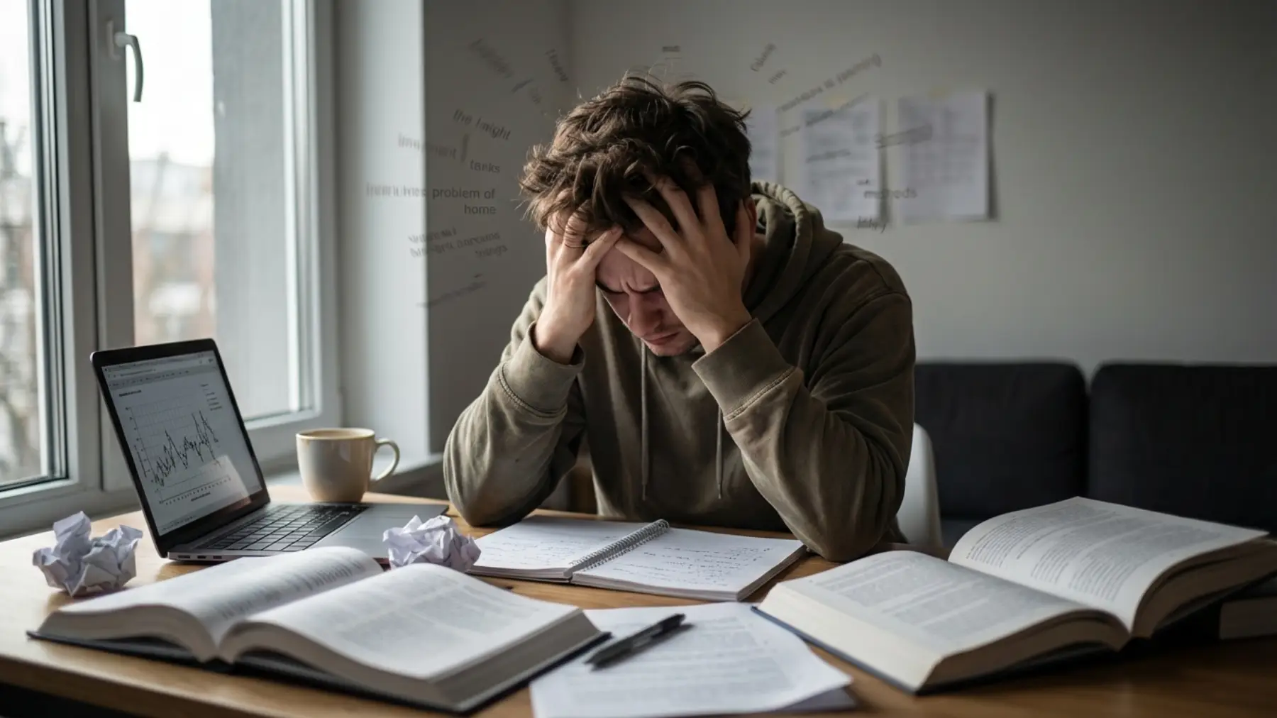 stres ucenje preobremenjen student tezave s koncentracijo in pomnjenjem